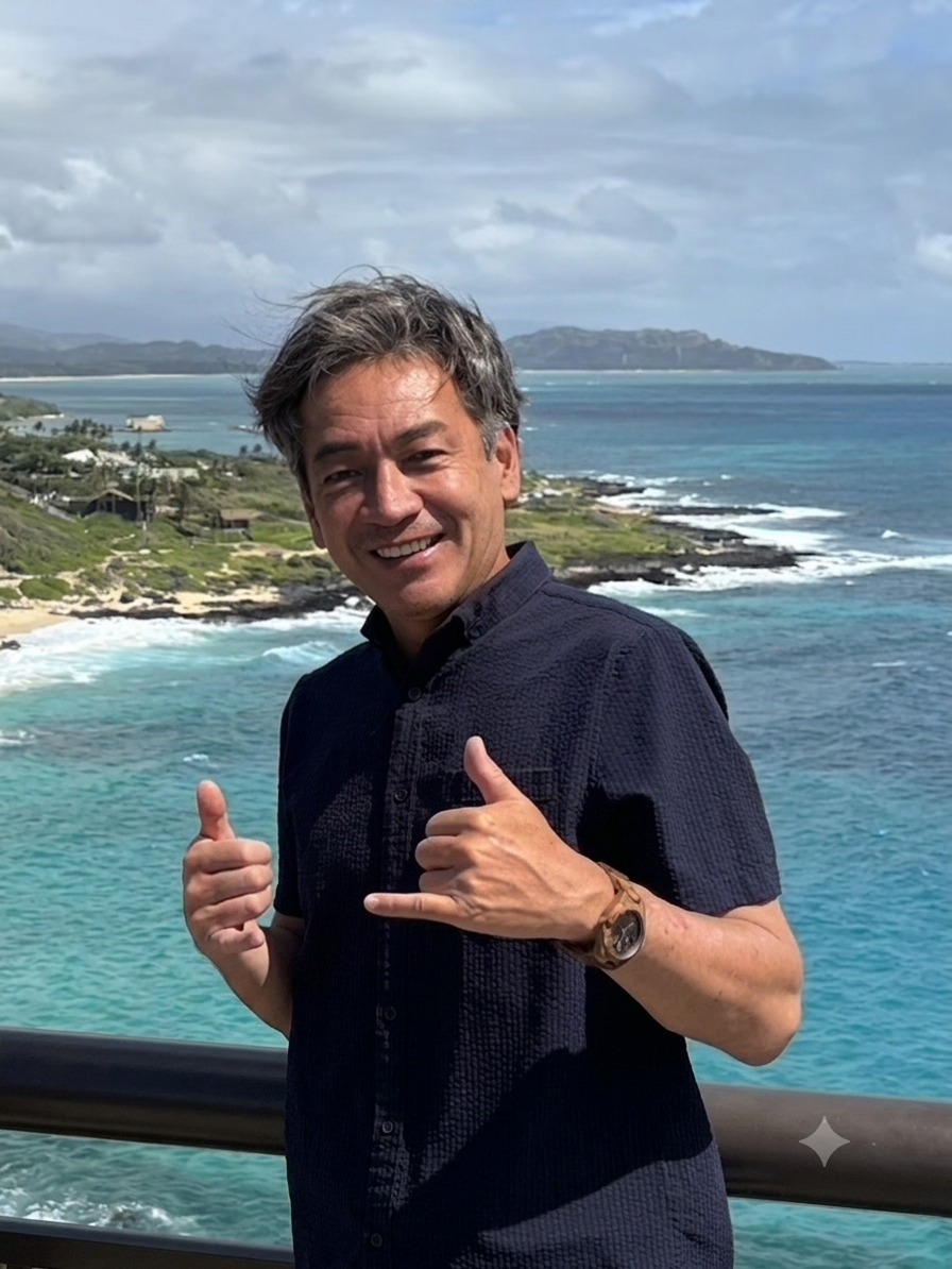 ハワイ オアフ島 ナミッキーツアーズ 代表 並木克己（ナミッキー）の写真